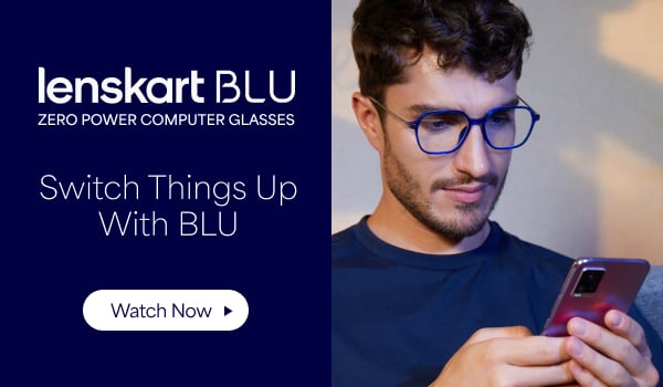 Lenskart blue store lenses